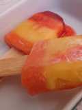 Paletas de hielo de mango con chamoy