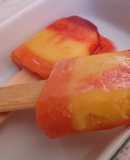 Paletas de hielo de mango con chamoy