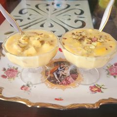 A picture of Mango Custard.