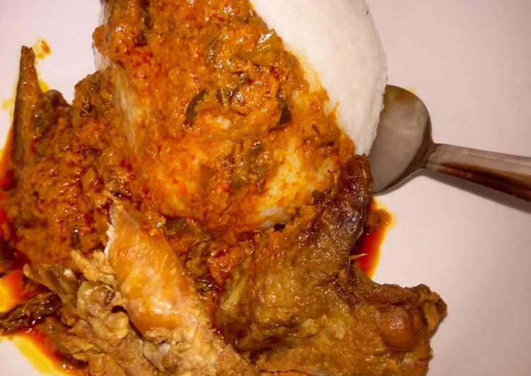 Recipe of Speedy Tuwon shinkafa da miyar taushe Cooking Basics for Newbies