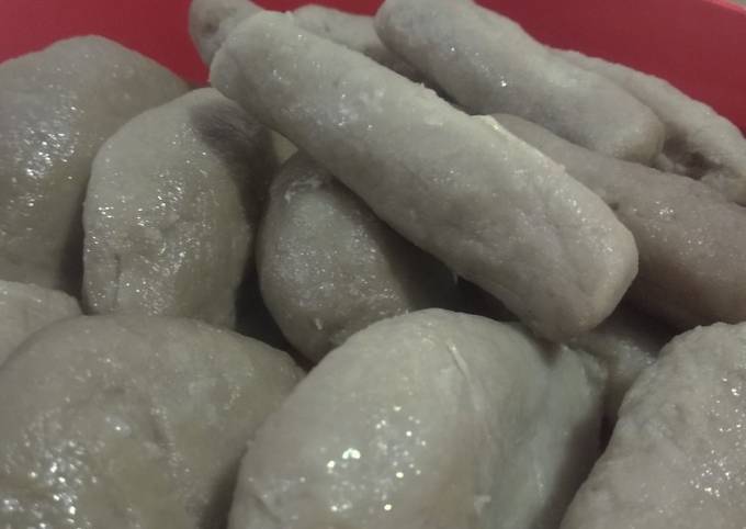 Resep Pempek mini ikan tongkol endeeessss Anti Gagal