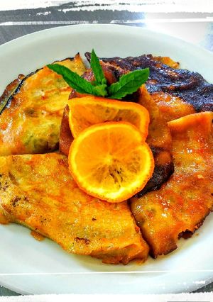 Una foto de Crêpes Suzette