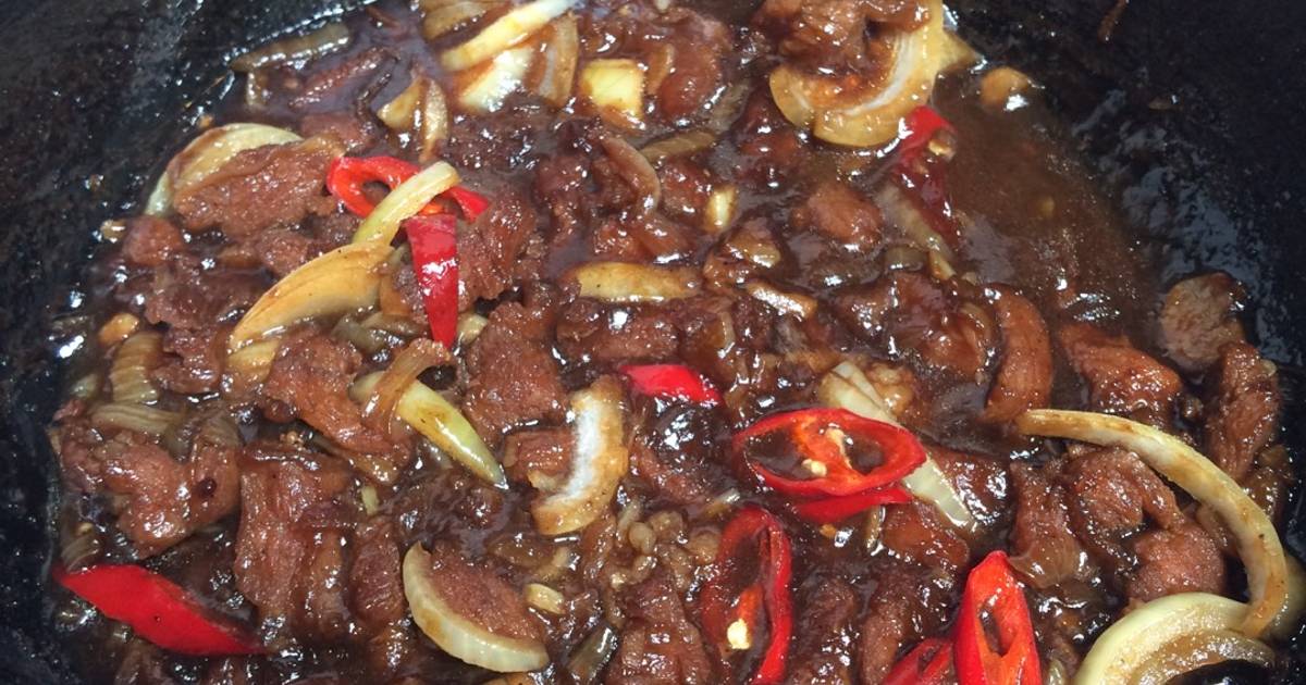 Resep Daging saus lada hitam oleh Fahmi Aulia - Cookpad