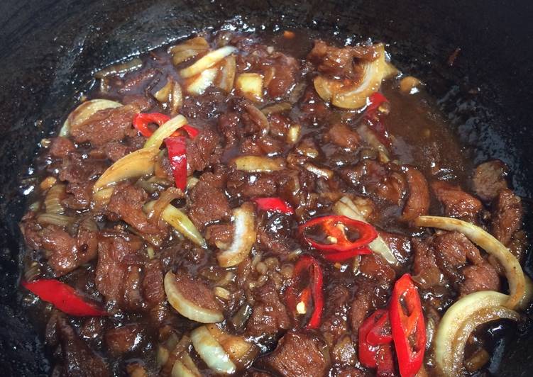 Resep Daging saus lada hitam oleh Fahmi Aulia - Cookpad