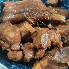 A picture of Chairman Mao's Red Braised Pork (毛氏红烧肉).