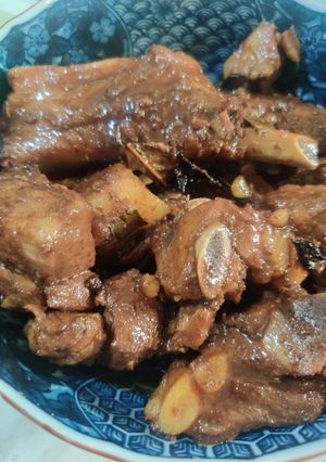 A picture of Chairman Mao's Red Braised Pork (毛氏红烧肉).