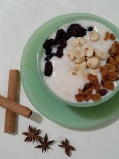 صورة لوصفة عمل مشروب السحلب