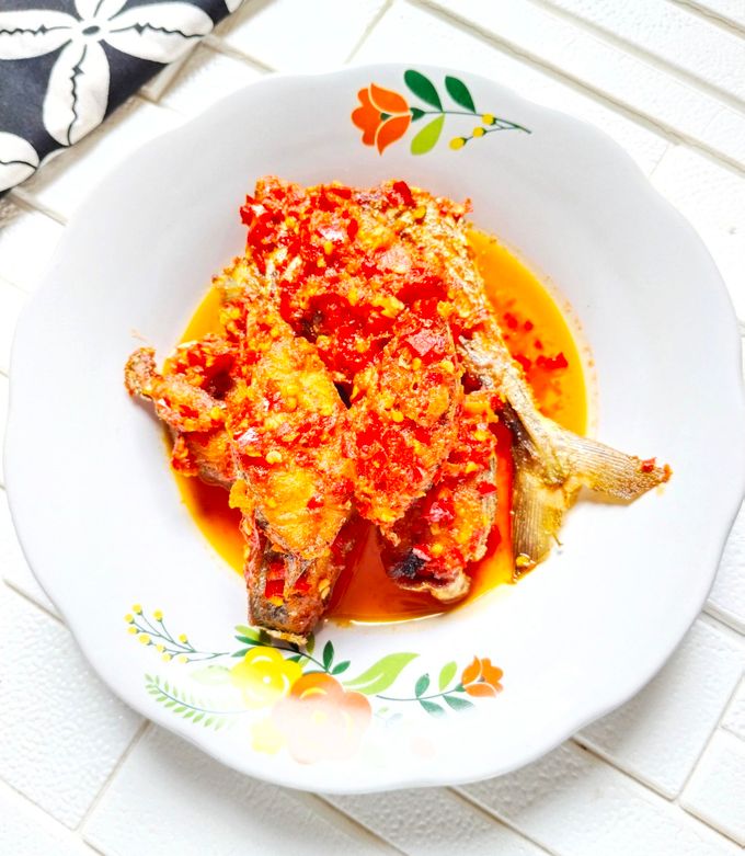 Foto resep Ikan Tenggiri Goreng Berlada Mudah