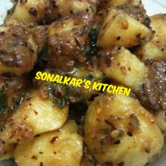 Khatte aloo A picture of Khatte aloo.