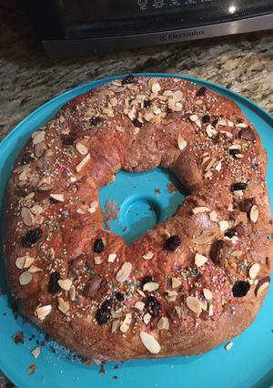 Una foto de Rosca de Reyes