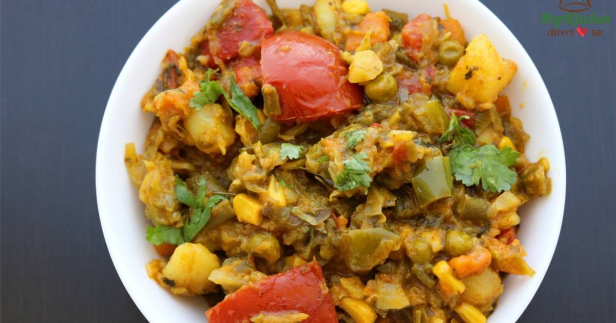 Mixed Vegetable Subji Recipe by Swapna - Cookpad