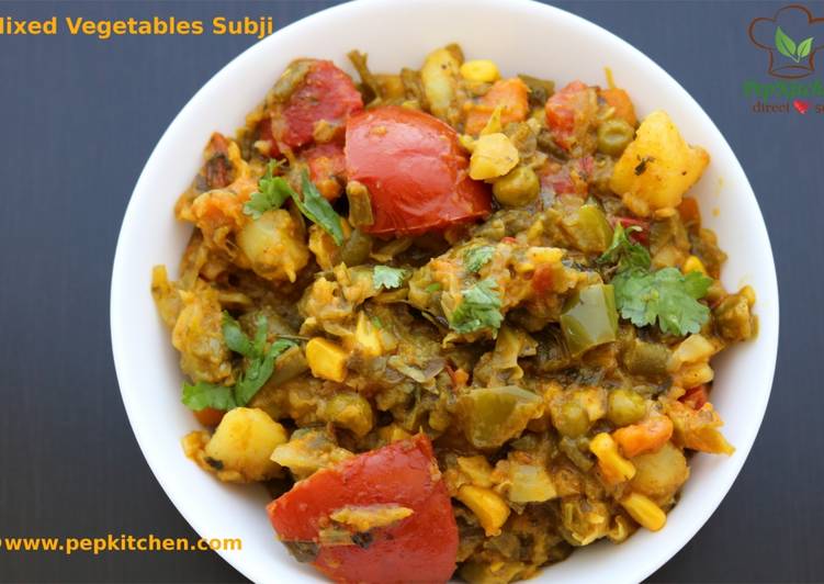 Recipe of Perfect Mixed Vegetable Subji