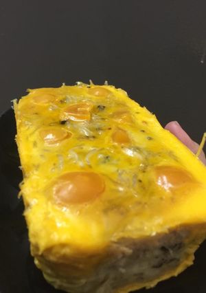 Hình của món Chả nấm trứng muối nhà mình.