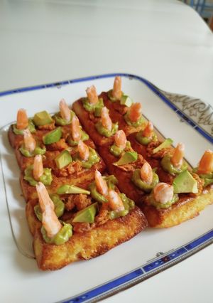 Une photo de Gaufres apéritives