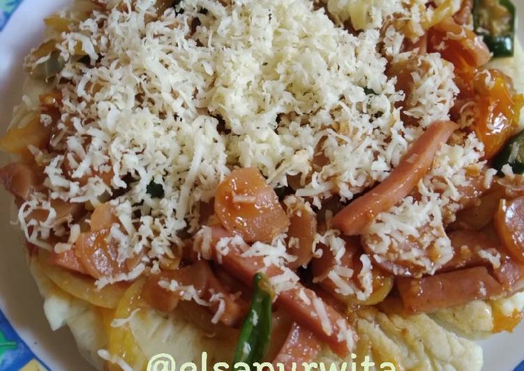 Pizza teflon "sauce bolognaise"