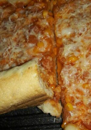 Foto resep Pizza Homemade teflon Happy Call praktis simple