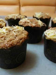 Foto resep Moist banana muffin