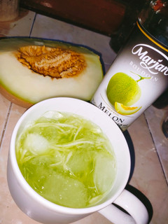 Foto resep Es Serut Melon Marjan