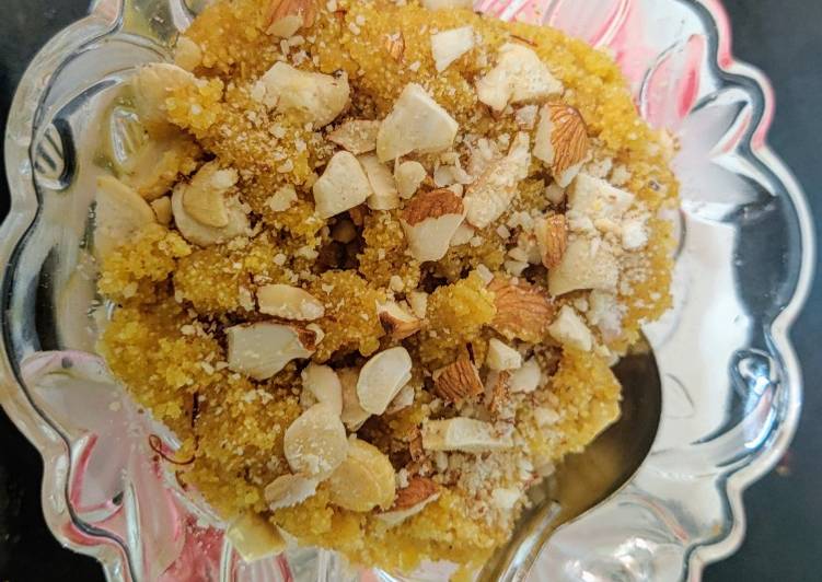 How to Make Super Quick Homemade Curd halwa