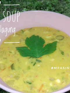 Foto resep Cream Soup Udang Jagung (mpasi 12m+)