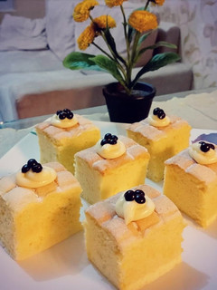 Foto resep Condensed milk COTTON CAKE 5 bahan