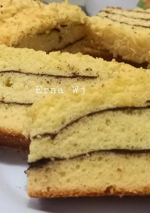 Foto resep Kue Tape Lapis Coklat
