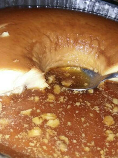 Una foto de Flan de Leche condensada
