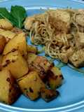 Pollo al wok