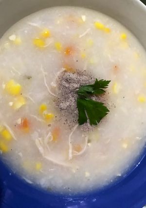 Foto resep Creamy Chicken Corn Soup