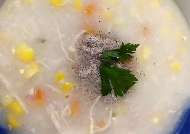 Creamy Chicken Corn Soup