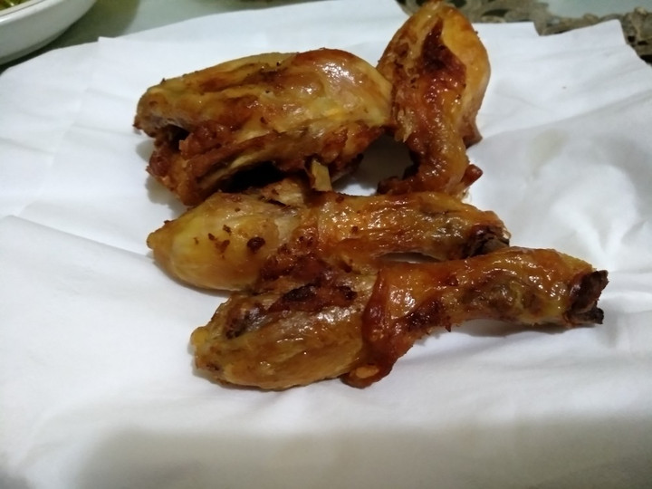 Resep Ayam goreng bumbu bawang putih Istimewa