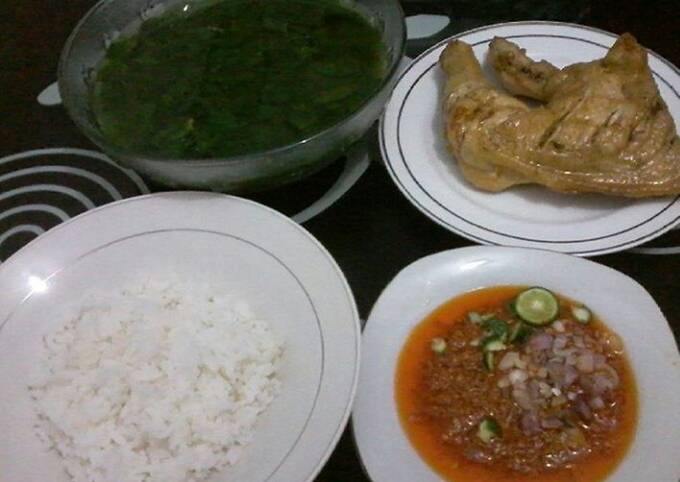 Resep Pelecingan ayam bumbu matah khas sasak Anti Gagal