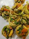 Insalata di carciofi con cozze tarantie