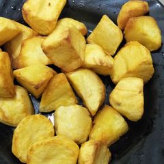 Fried potatoes A picture of Fried potatoes.