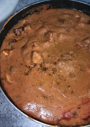 A picture of NO ONION NO GARLIC Paneer Butter Masala.