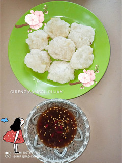Foto resep Cireng sambal rujak