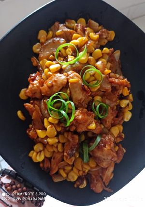 Foto resep Menu kilat ayam jagung diet