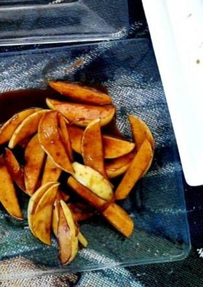 Una foto de Perones en especias o manzana verde, golden o peras