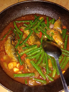Foto resep Sarden tumis kacang panjang