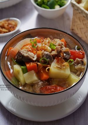 Foto resep Sop Kambing Bening