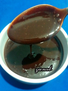 عکسی از دستور سس شکلاتی