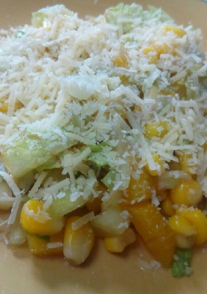 Una foto de Ensalada dulce con maíz