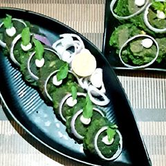 A picture of Hara bhara kabab.