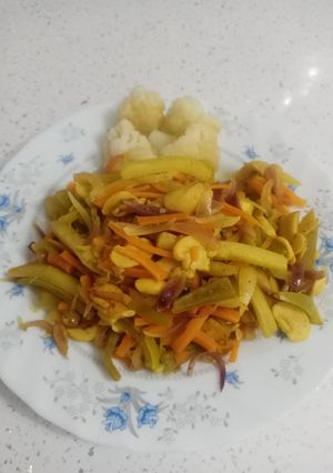 عکسی از دستور غذای رژیمی با کلم