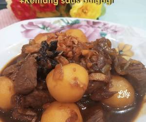 Resep Terbaik Semur Daging Sapi  Kentang saus Bulgogi Mantul Banget