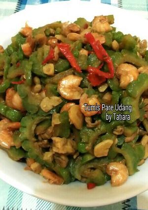 Foto resep Tumis PARE udang