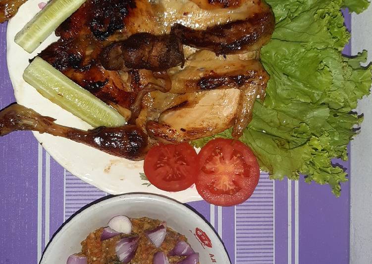 Resep Ayam Kampung Panggang Nikmat (happycall) Anti Gagal
