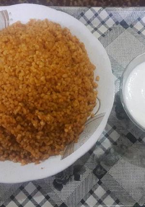 صورة لوصفة برغل ببندورة