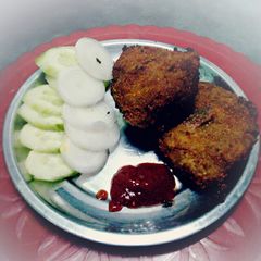 A picture of Fish fry.