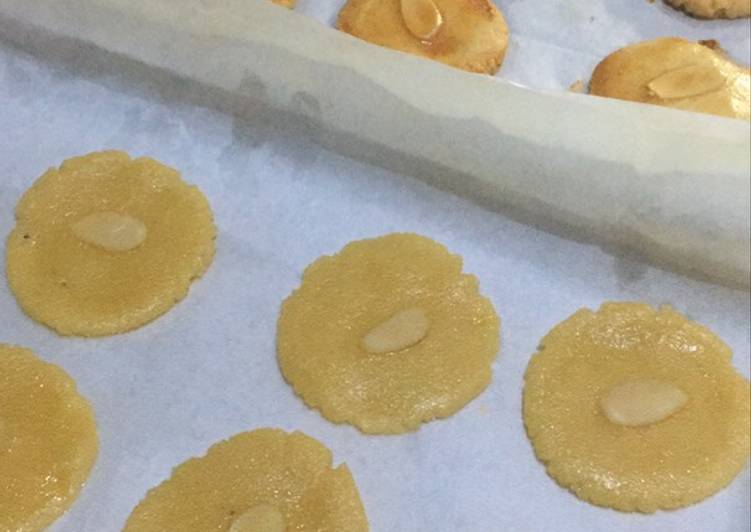 Resep Almond Cookies, Enak Banget